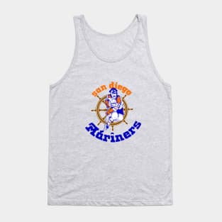 Retro San Diego Mariners Hockey 1974 Tank Top